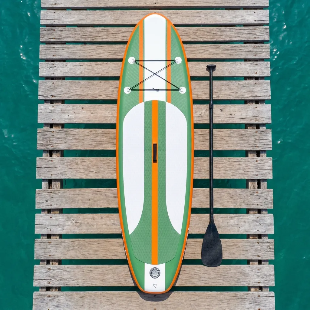 SUP gonflable 10'6 avec pagaie réglable